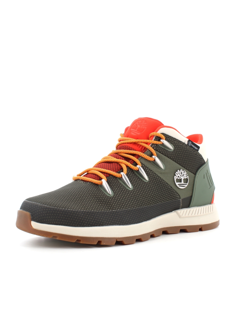 Timberland scarponcini uomo TB0A61KR991 SPRINT TREKKER WATERPROOF MID Verde  - Consegna gratuita