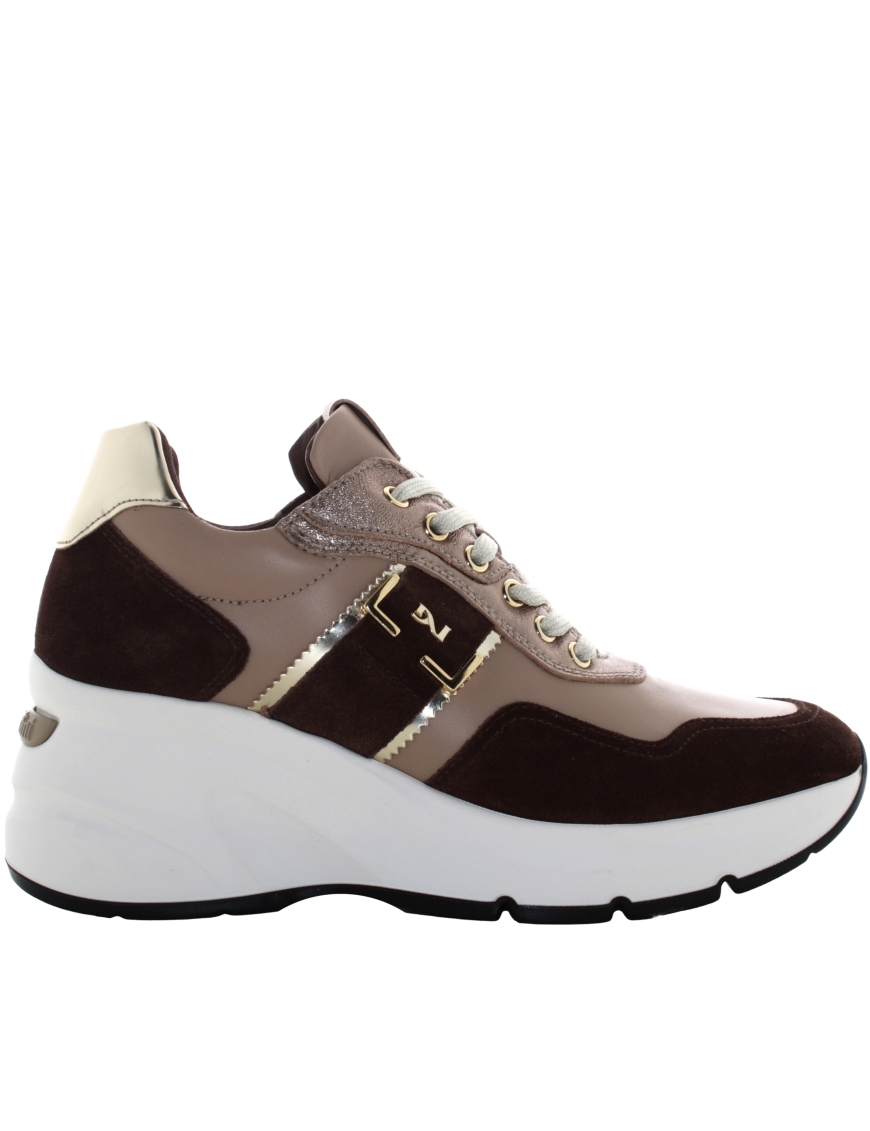 NERO GIARDINI sneakers donna con zeppa I411496D 305